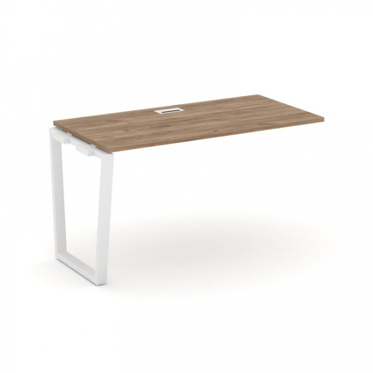 Style Project Проходной наб. элем. SN-6T2.ONRS-023 Дуб Табак/Металл Белый/Заглушка Пластик Белый 138