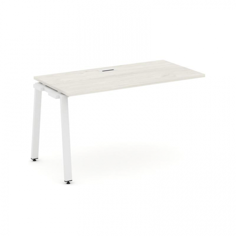 Style Project Проходной наб. элем. SN-6A.ONRS-024 Дуб Наварра/Металл Белый 1580*800*750