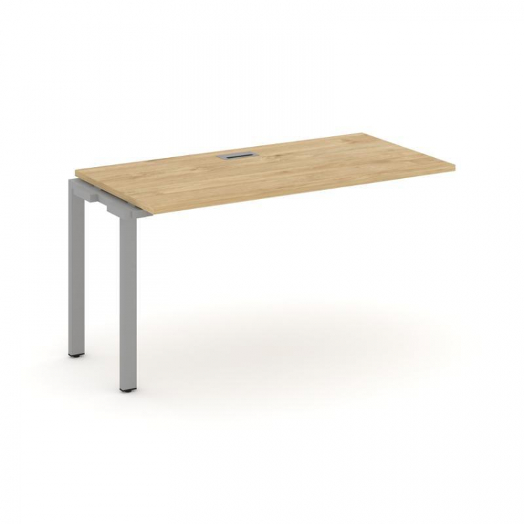 Style Project Проходной наб. элем. SN-6P.ONRS-003 Тиквуд Светлый/Металл Серый 1380*600*750