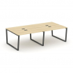 Style Project Рабочая станция 2-х сторон. SN-6T2.DRS-032 Акация Лорка/Металл Антрацит/Заглушка Пласт