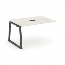 Style Project Проходной наб. элем. перег. стола SN-6T1.NSPRG-003 Дуб Наварра/Металл Антрацит/Заглушк