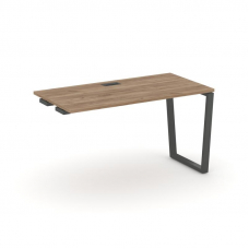 Style Project Стол-приставка к опор. элем. SN-6T2.OPRS-022 Дуб Табак/Металл Антрацит/Черный Пластик