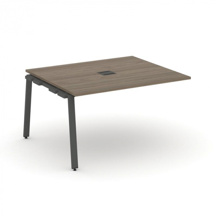 Style Project Проходной наб. элем. перег. стола SN-6A.NSPRG-033 Вяз Благородный/Металл Антрацит 1380