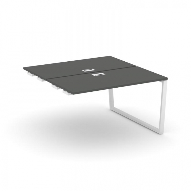 Style Project Стол-приставка к опор. элем. SN-6T2.DPRS-011 Антрацит/Металл Белый/Заглушка Пластик Бе