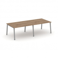 Style Project Стол переговорный SN-6A.SPRG-042.3 Дуб Табак/Металл Серый 2360*1180*750
