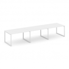 Style Project Стол переговорный SN-6O.SPRG-021.3 Белый/Металл Белый 2940*980*750