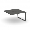 Style Project Стол-приставка к опор. элем. SN-6T1.DPRS-012 Антрацит/Металл Антрацит/Черный Пластик 1