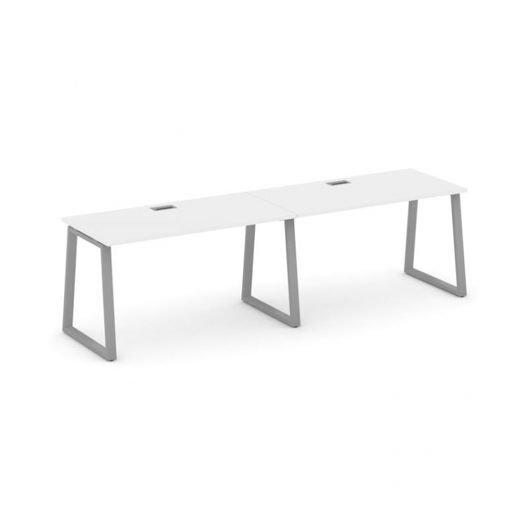 Style Project Рабочая станция 1 сторон. SN-6T1.ORS-003 Белый/Металл Серый/Заглушка Пластик Серебро 2