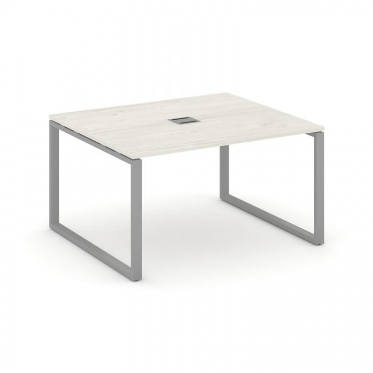 Style Project Стол переговорный SN-6O.SPRG-034 Дуб Наварра/Металл Серый 1580*1180*750