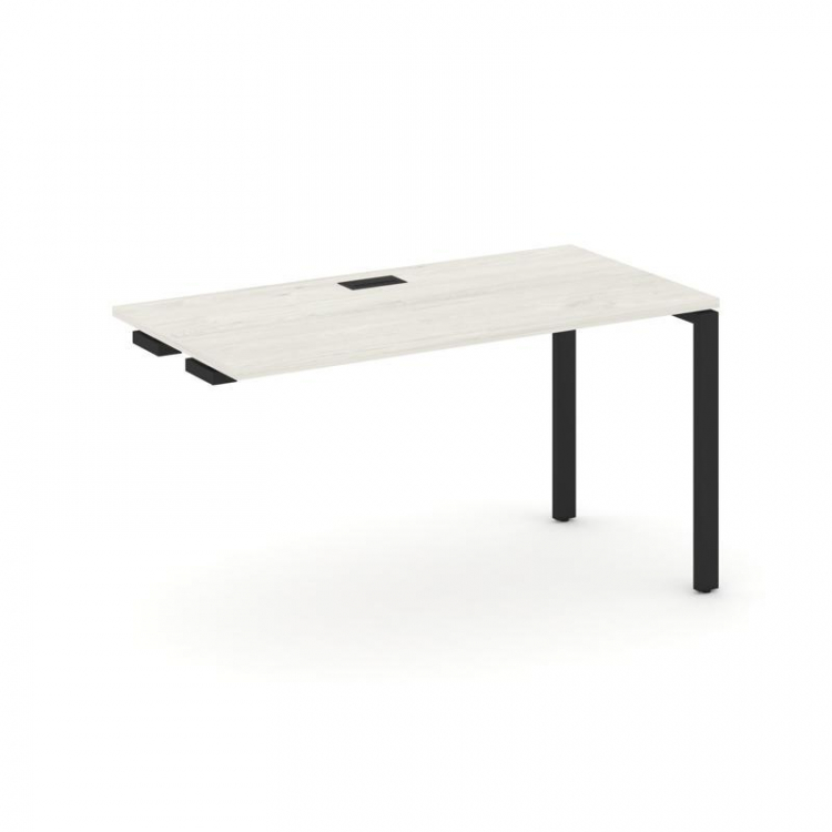 Style Project Стол-приставка к опор. элем. SN-6P.OPRS-013 Дуб Наварра/Металл Черный 1380*700*750