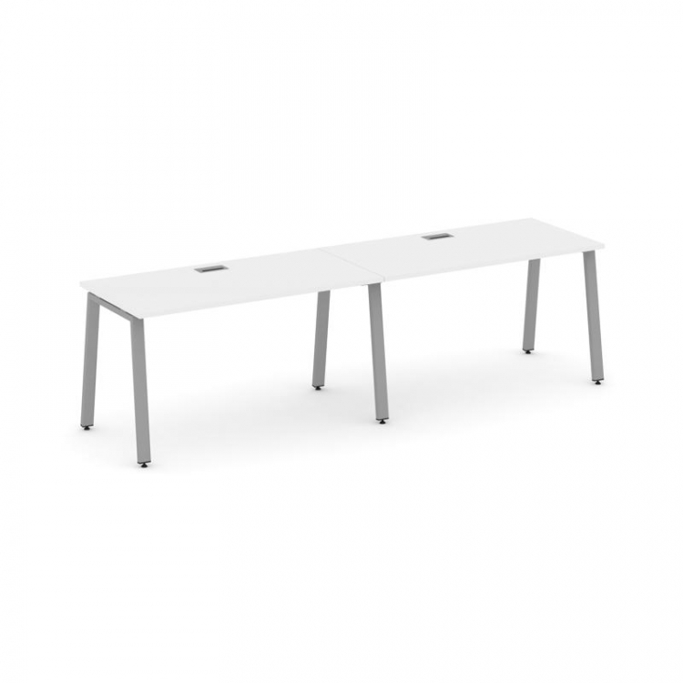 Style Project Рабочая станция 1 сторон. SN-6A.ORS-004 Белый/Металл Серый 3160*600*750