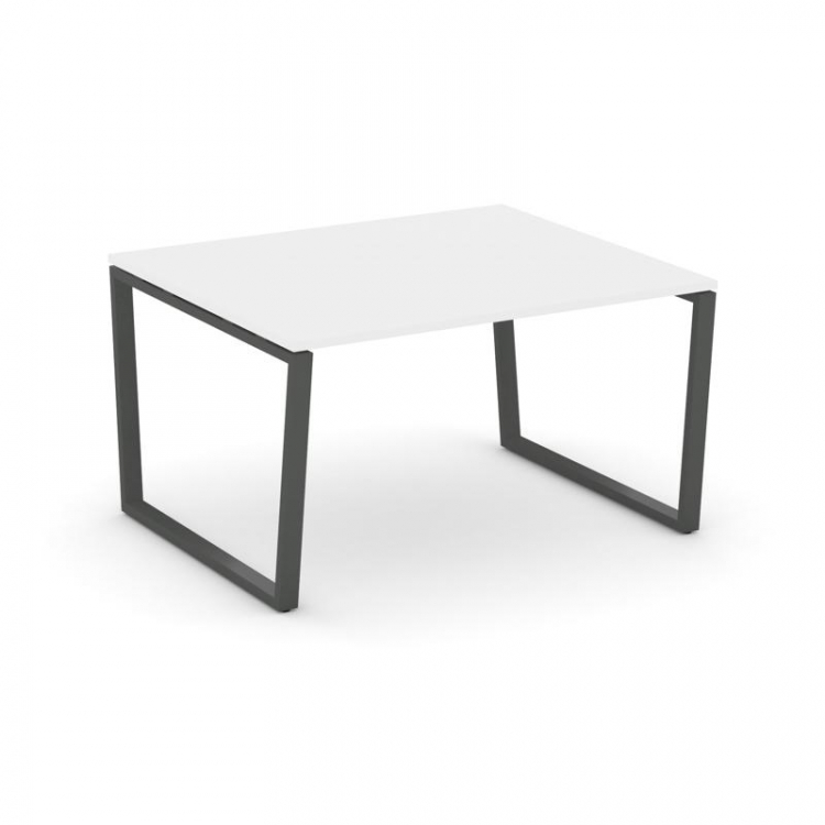 Style Project Стол переговорный SN-6T2.SPRG-034.3 Белый/Металл Антрацит 1580*1180*750