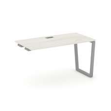 Style Project Стол-приставка к опор. элем. SN-6T2.OPRS-014 Дуб Наварра/Металл Серый/Заглушка Пластик
