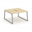 Style Project Рабочая станция 2-х сторон. SN-6T1.DRS-021 Акация Лорка/Металл Серый/Заглушка Пластик