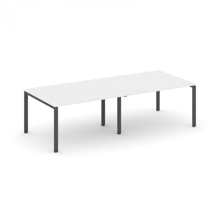 Style Project Стол переговорный SN-6P.SPRG-044.3 Белый/Металл Антрацит 3160*1180*750
