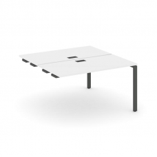 Style Project Стол-приставка к опор. элем. SN-6P.DPRS-002 Белый/Металл Антрацит 1180*1232*750