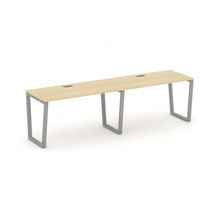 Style Project Рабочая станция 1 сторон. SN-6T2.ORS-023 Акация Лорка/Металл Серый/Заглушка Пластик Се