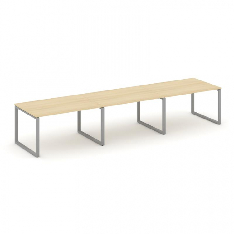 Style Project Стол переговорный SN-6O.SPRG-021.3 Акация Лорка/Металл Серый 2940*980*750