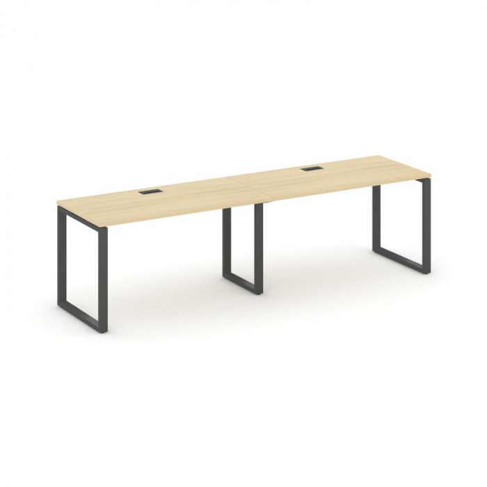 Style Project Рабочая станция 1 сторон. SN-6O.ORS-021 Акация Лорка/Металл Антрацит 1960*800*750