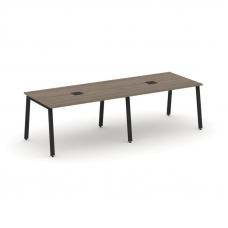 Style Project Стол переговорный SN-6A.SPRG-014 Вяз Благородный/Металл Черный 3160*980*750