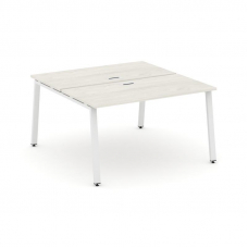 Style Project Рабочая станция 2-х сторон. SN-6A.DRS-001 Дуб Наварра/Металл Белый 980*1232*750