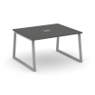 Style Project Стол переговорный SN-6T1.SPRG-032 Антрацит/Металл Серый/Заглушка Металл Серый 1180*118