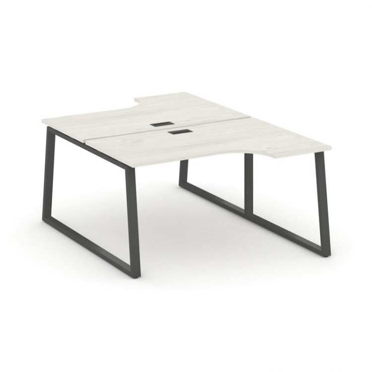 Style Project Рабочая станция эргоном. SN-6T1.DRPA-001 Дуб Наварра/Металл Антрацит/Черный Пластик 13