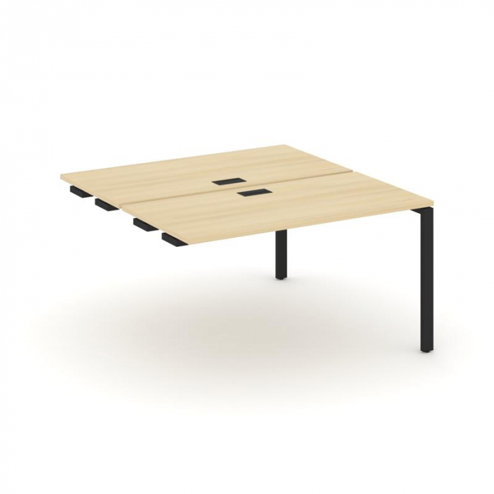 Style Project Стол-приставка к опор. элем. SN-6P.DPRS-011 Акация Лорка/Металл Черный 980*1432*750