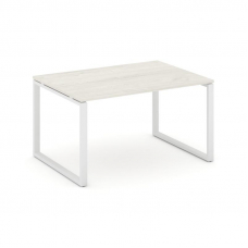 Style Project Стол переговорный SN-6O.SPRG-002.3 Дуб Наварра/Металл Белый 1180*980*750