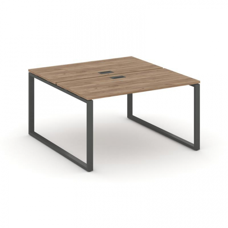 Style Project Рабочая станция 2-х сторон. SN-6O.DRS-014 Дуб Табак/Металл Антрацит 1580*1432*750