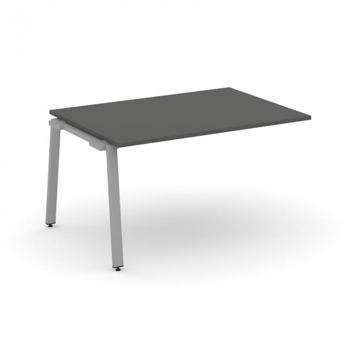 Стайл Проджект Проходной наб. элем. перег. стола SN-6A.NSPRG-004.3 Антрацит/Металл Серый 1580*980*75