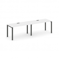 Style Project Рабочая станция 1 сторон. SN-6P.ORS-024 Белый/Металл Антрацит 3160*800*750