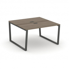 Style Project Рабочая станция 2-х сторон. SN-6T2.DRS-003 Вяз Благородный/Металл Антрацит/Черный Плас