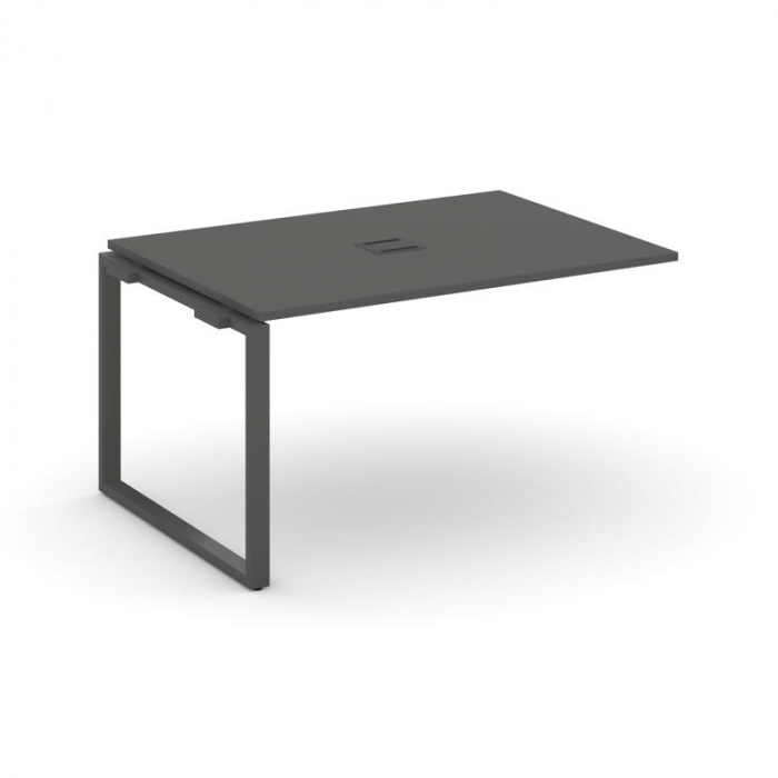 Style Project Проходной наб. элем. перег. стола SN-6O.NSPRG-001 Антрацит/Металл Антрацит 980*980*750