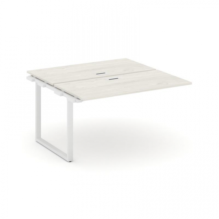 Style Project Проходной наб. элем. SN-6O.DNRS-004 Дуб Наварра/Металл Белый 1580*1232*750