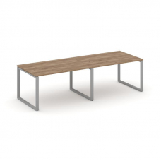 Style Project Стол переговорный SN-6O.SPRG-012.3 Дуб Табак/Металл Серый 2360*980*750