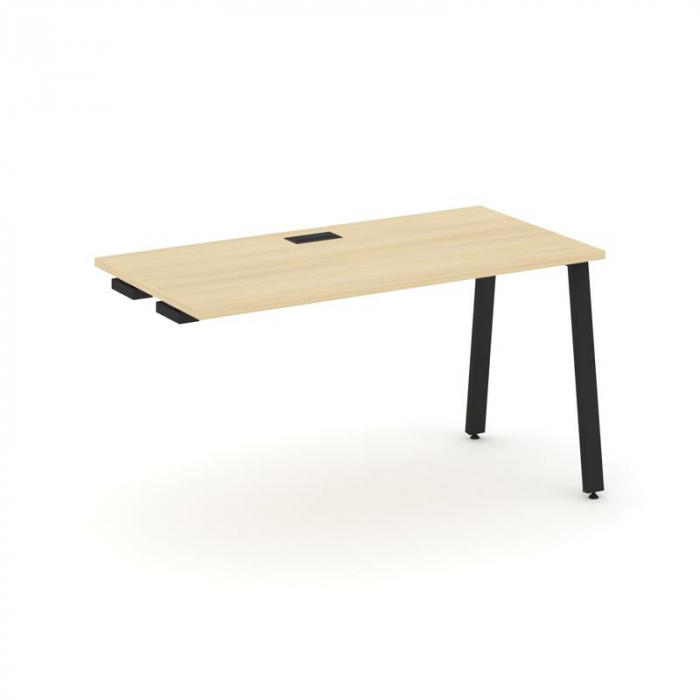 Стайл Проджект Стол-приставка к опор. элем. SN-6A.OPRS-004 Акация Лорка/Металл Черный 1580*600*750