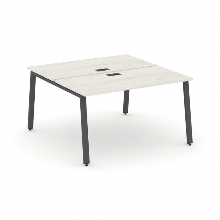 Style Project Рабочая станция 2-х сторон. SN-6A.DRS-013 Дуб Наварра/Металл Антрацит 1380*1432*750