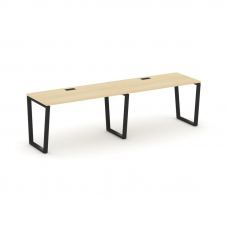 Style Project Рабочая станция 1 сторон. SN-6T2.ORS-021 Акация Лорка/Металл Черный/Заглушка Пластик Ч