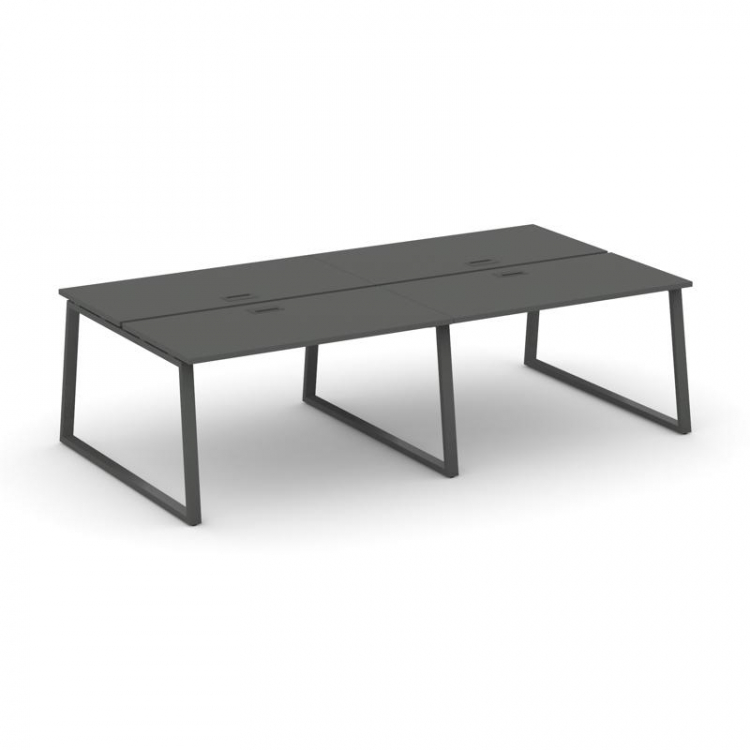 Style Project Рабочая станция 2-х сторон. SN-6T1.DRS-034 Антрацит/Металл Антрацит/Черный Пластик 316