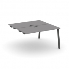 Стайл Проджект Стол приставка к опорным элементам SN-6A.DPRS-012 Серый Пепел/Металл Антрацит 1180*14