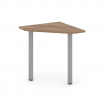 Style Project Угловой элемент стола SN-6.USP-001 Дуб Табак/Металл Серый 600*600*750