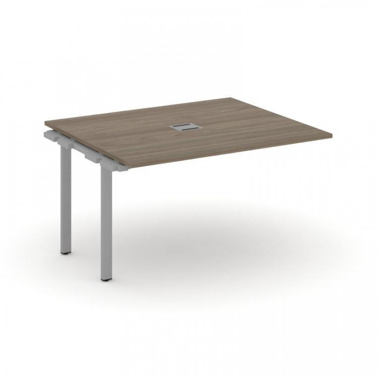 Style Project Проходной наб. элем. перег. стола SN-6P.NSPRG-033 Вяз Благородный/Металл Серый 1380*11