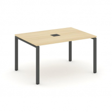 Style Project Стол переговорный SN-6P.SPRG-002 Акация Лорка/Металл Антрацит 1180*980*750