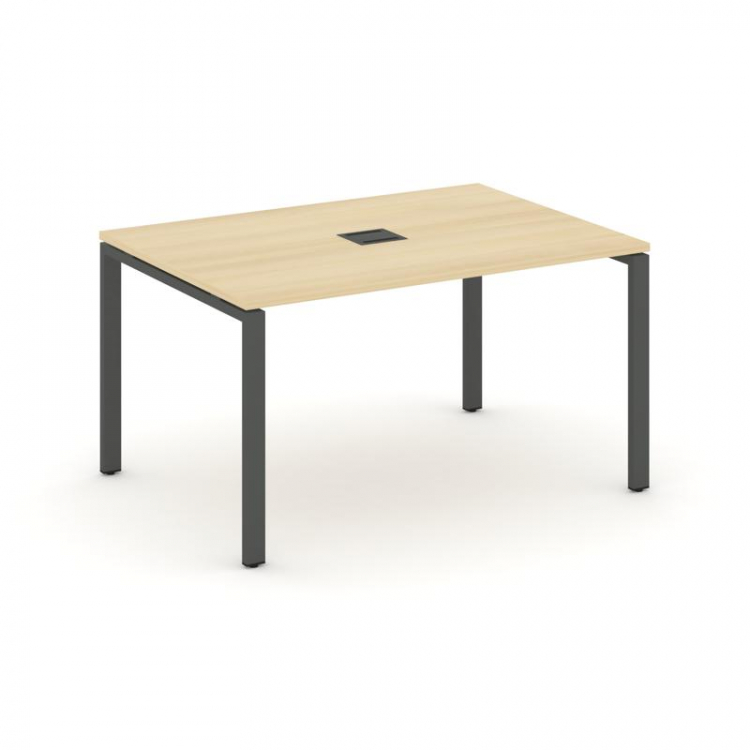 Style Project Стол переговорный SN-6P.SPRG-002 Акация Лорка/Металл Антрацит 1180*980*750