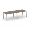 Style Project Стол переговорный SN-6A.SPRG-012 Вяз Благородный/Металл Серый 2360*980*750
