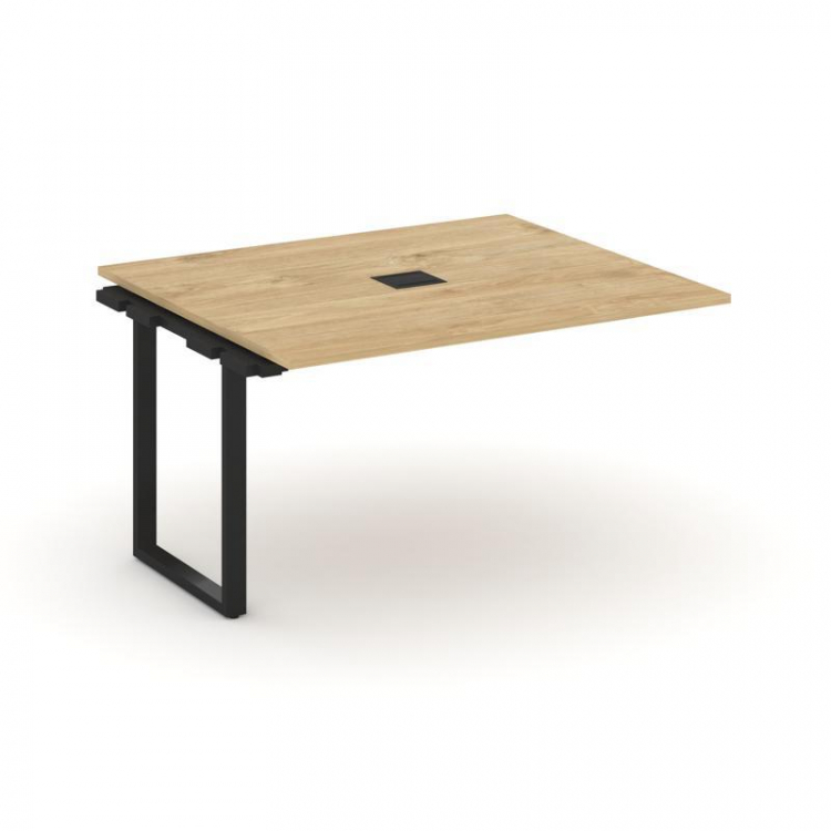 Style Project Проходной наб. элем. перег. стола SN-6O.NSPRG-034 Тиквуд Светлый/Металл Черный 1580*11