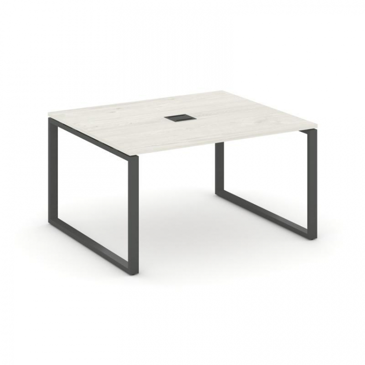 Style Project Стол переговорный SN-6O.SPRG-034 Дуб Наварра/Металл Антрацит 1580*1180*750