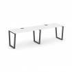 Style Project Рабочая станция 1 сторон. SN-6T2.ORS-013 Белый/Металл Антрацит/Черный Пластик 2760*700