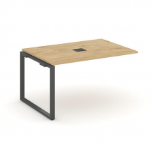 Style Project Проходной наб. элем. перег. стола SN-6O.NSPRG-002 Тиквуд Светлый/Металл Антрацит 1180*